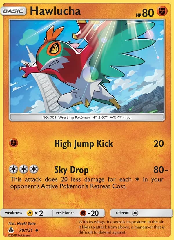 Hawlucha — Forbidden Light, Uncommon