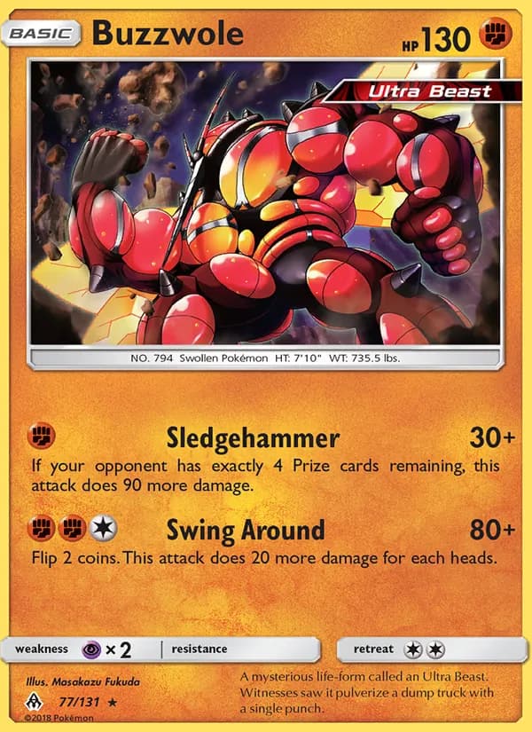 Buzzwole — Forbidden Light, Rare