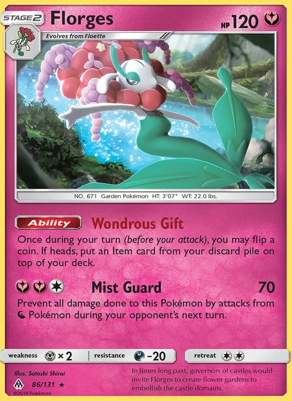 Florges — Forbidden Light, Rare