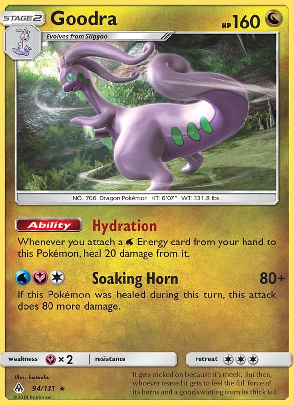 Goodra — Forbidden Light, Rare