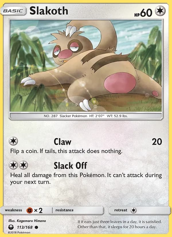 Slakoth — Celestial Storm, Common