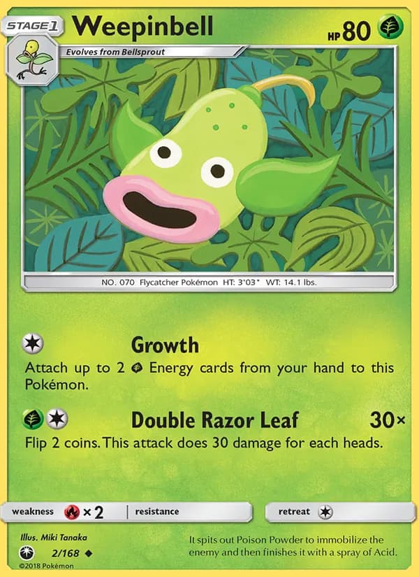 Weepinbell — Celestial Storm, Uncommon