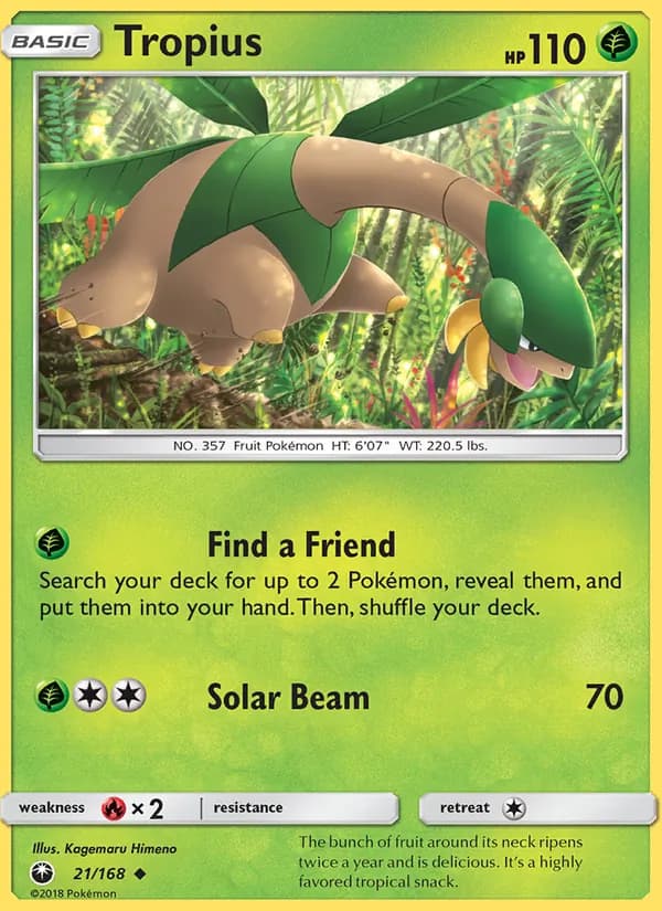 Tropius — Celestial Storm, Uncommon