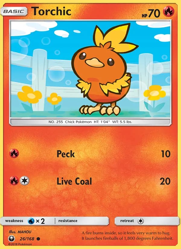 Torchic — Celestial Storm, Common