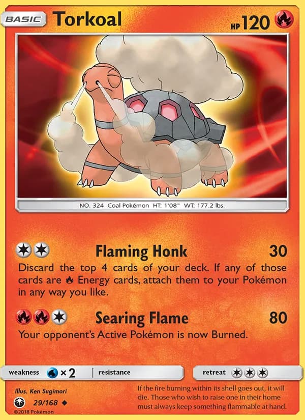 Torkoal — Celestial Storm, Uncommon