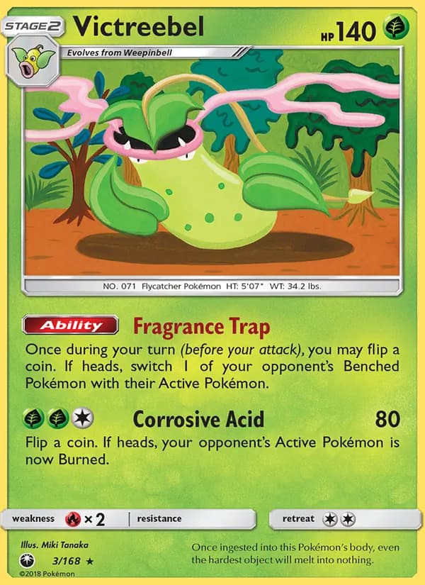 Victreebel — Celestial Storm, Rare
