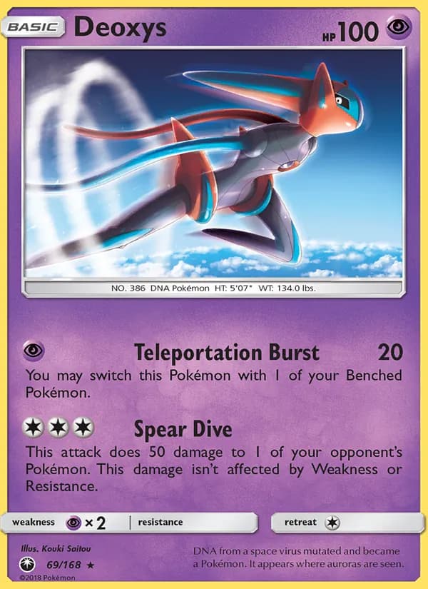 Deoxys — Celestial Storm, Rare