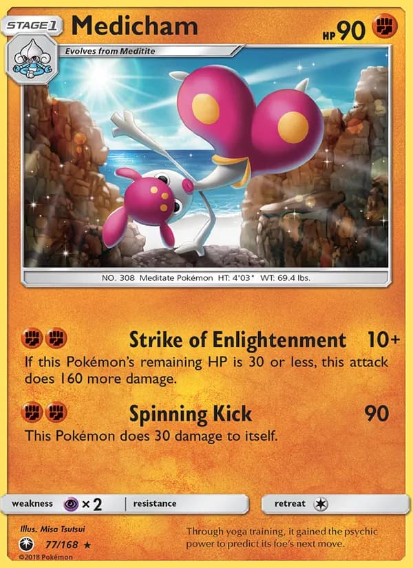 Medicham — Celestial Storm, Rare