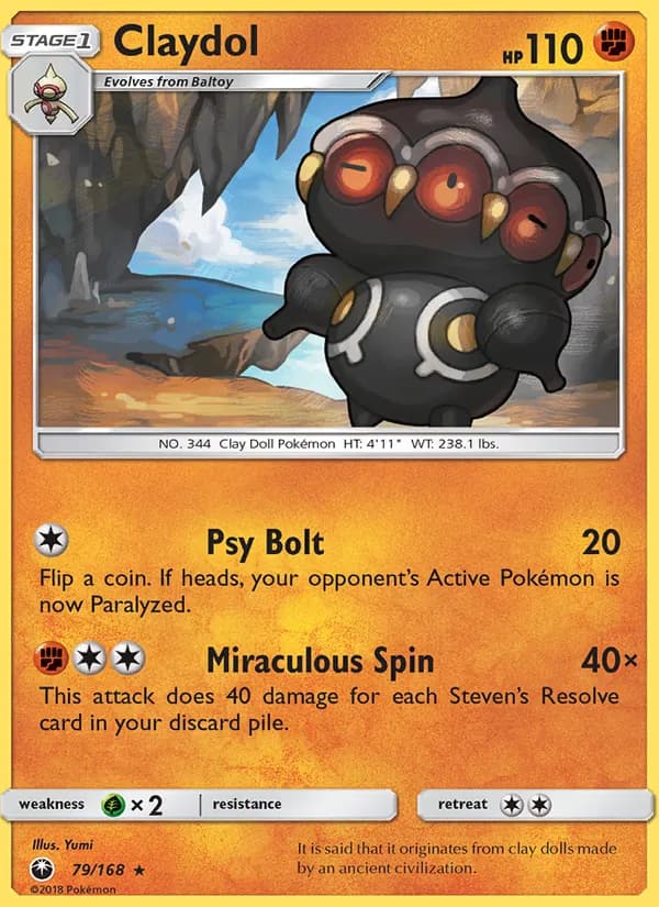 Claydol — Celestial Storm, Rare