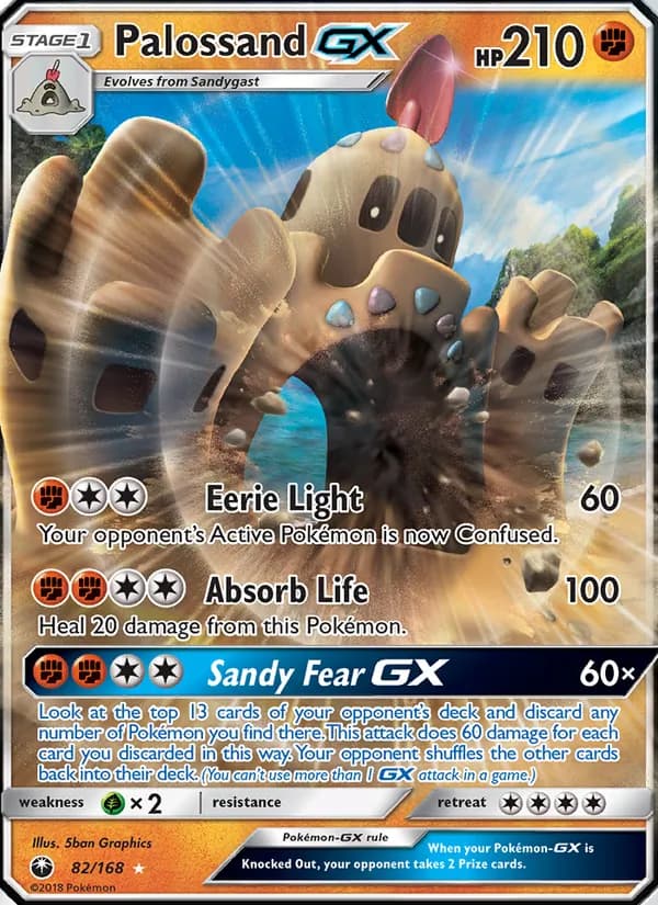 Palossand GX — Celestial Storm, Ultra Rare