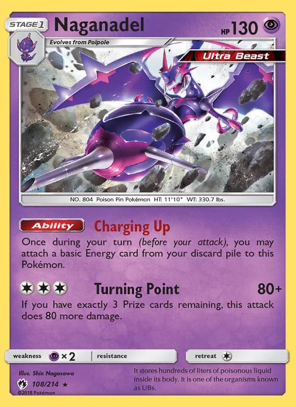 Naganadel — Lost Thunder, Rare