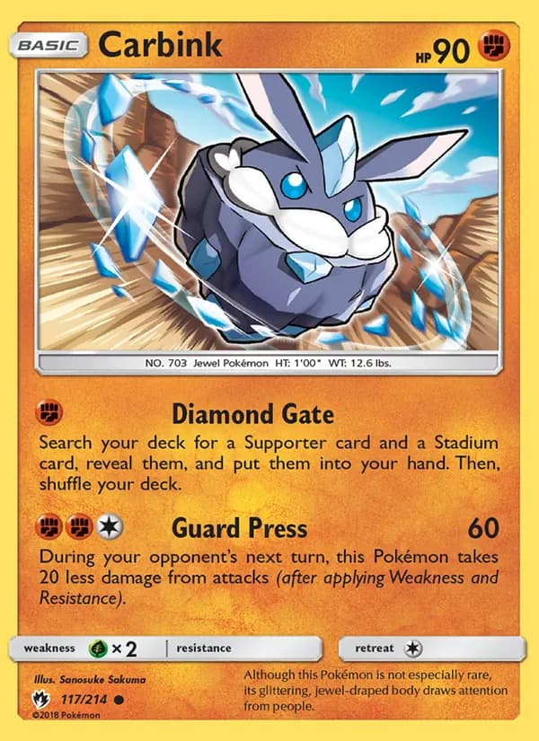 Carbink — Lost Thunder, Common