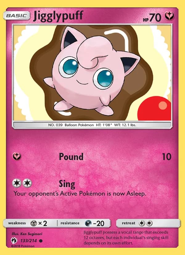 Jigglypuff — Lost Thunder, Common