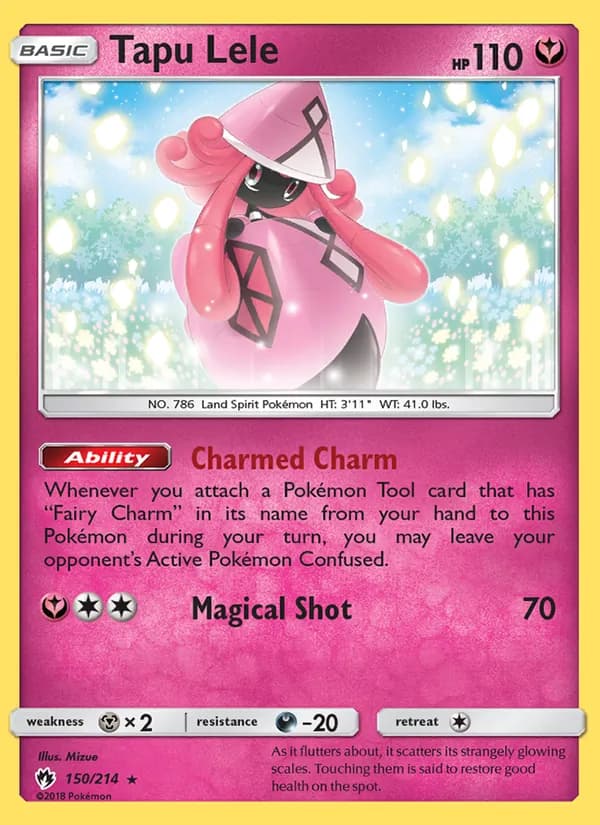 Tapu Lele — Lost Thunder, Rare