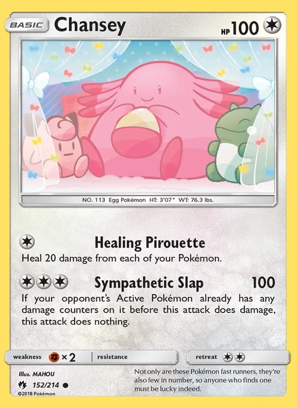 Chansey — Lost Thunder, Common