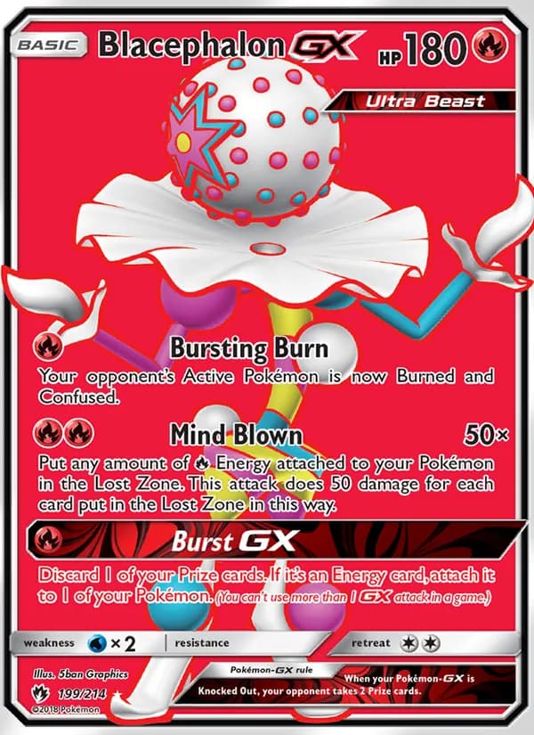 Blacephalon GX — Lost Thunder, Ultra Rare