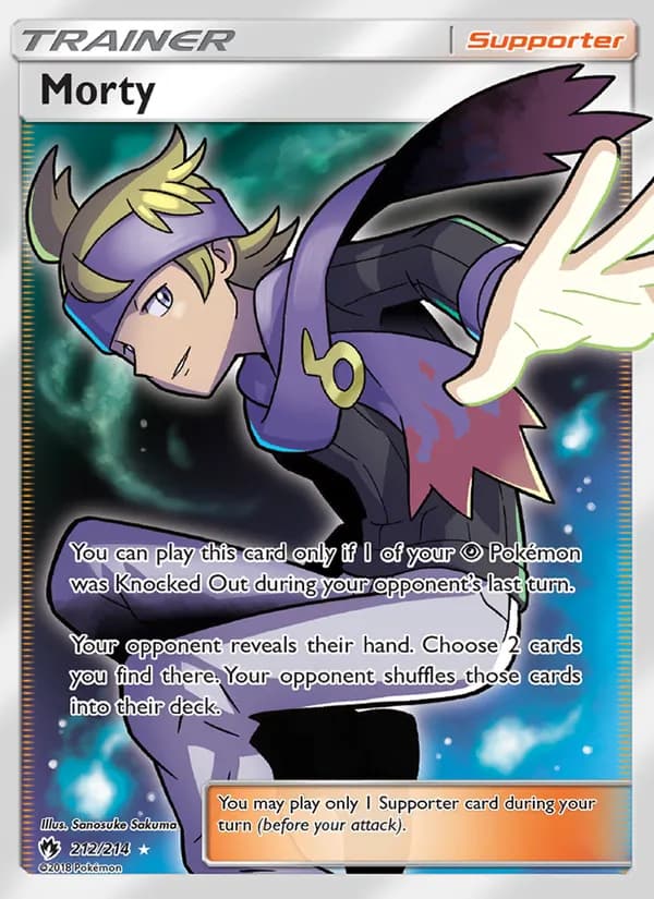 Morty — Lost Thunder, Ultra Rare