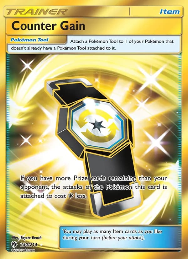 Counter Gain — Lost Thunder, Secret Rare