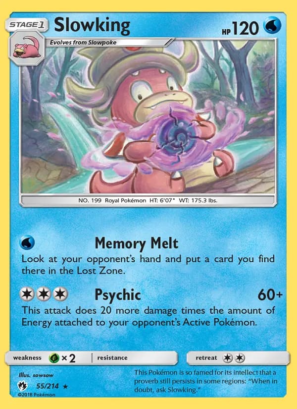 Slowking — Lost Thunder, Rare
