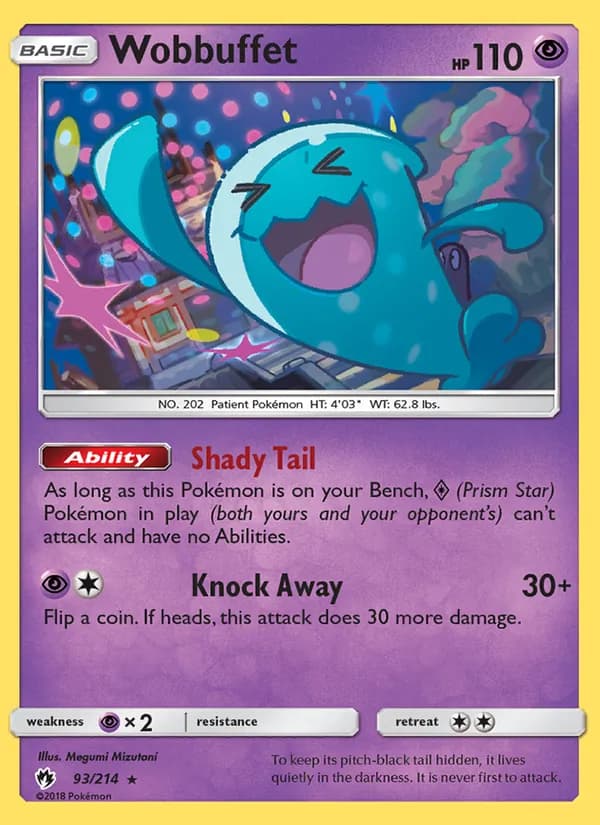 Wobbuffet — Lost Thunder, Rare
