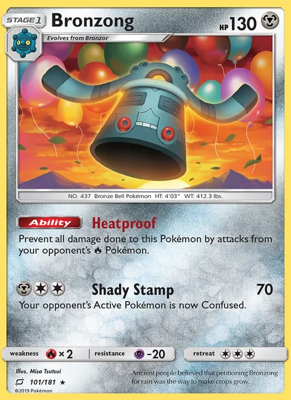 Bronzong — Team Up, Rare