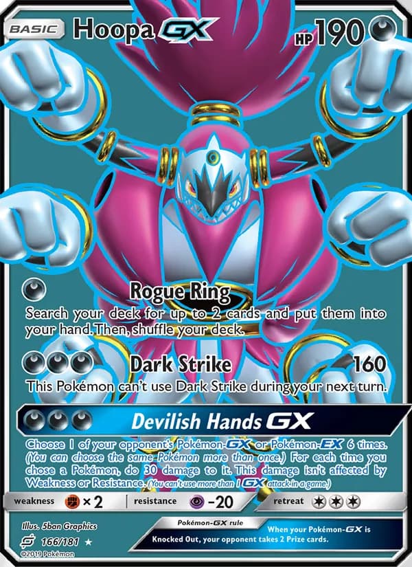 Hoopa GX — Team Up, Ultra Rare