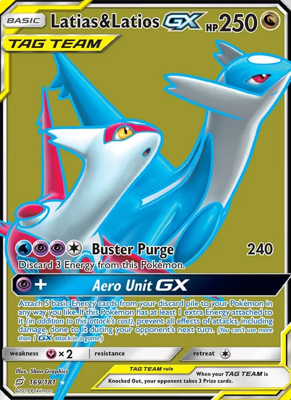 Latias & Latios GX — Team Up, Ultra Rare