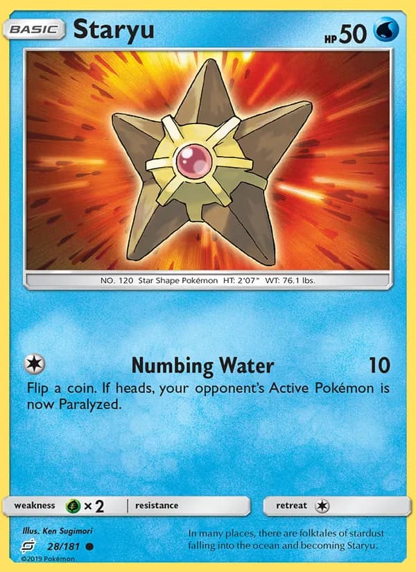 Staryu — Team Up, Common