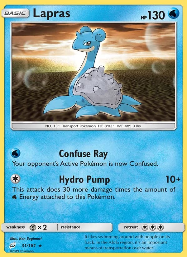 Lapras — Team Up, Rare