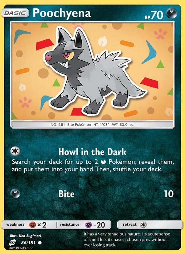 Poochyena — Team Up, Common