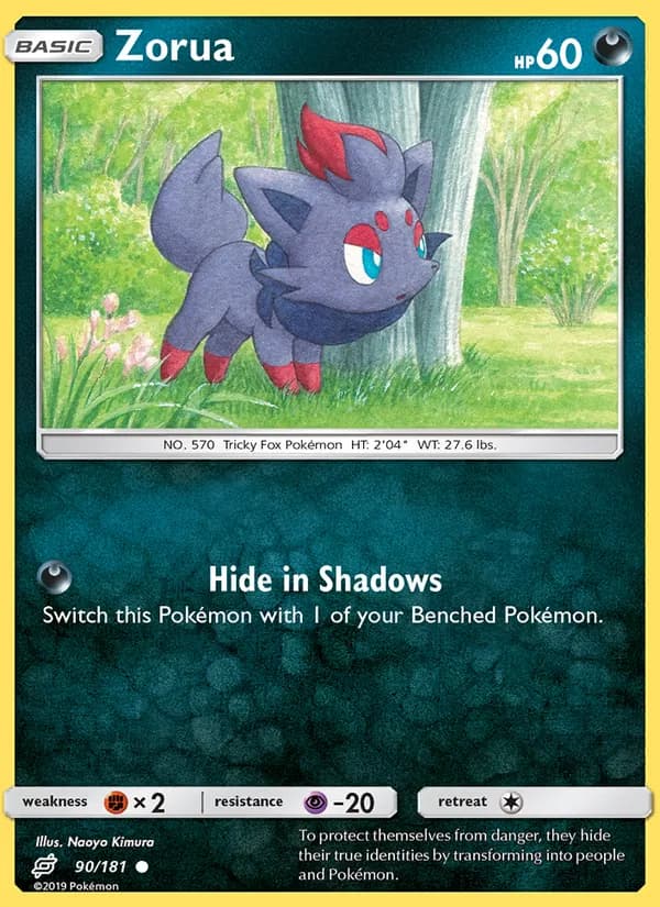 Zorua — Team Up, Common