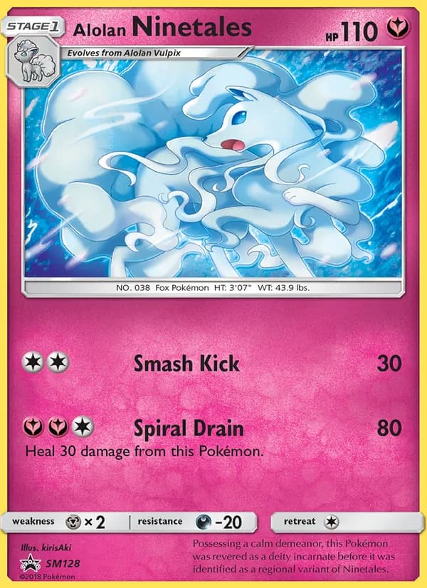Alolan Ninetales — SM Black Star Promos, Rare