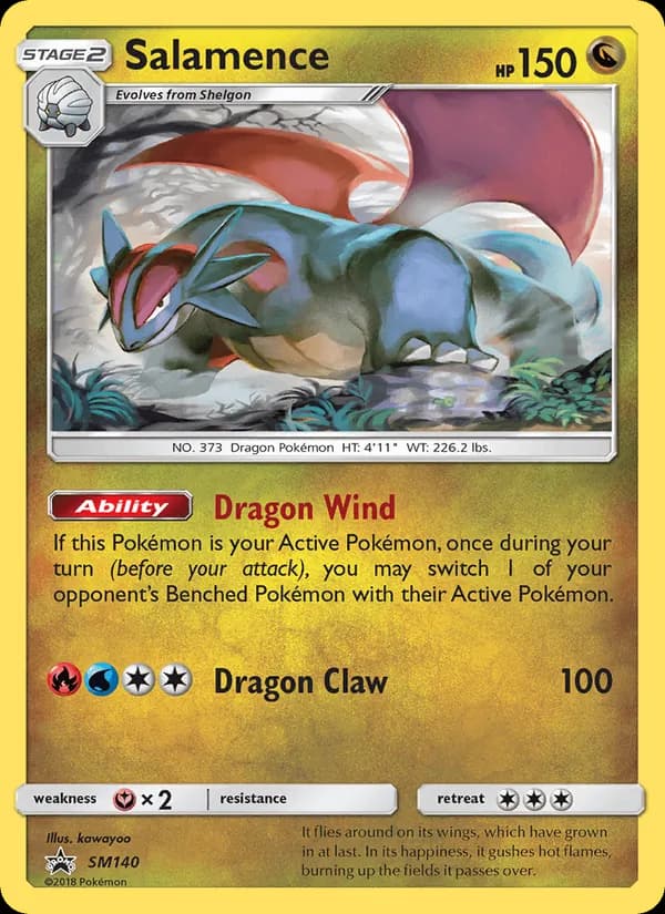 Salamence — SM Black Star Promos, Rare
