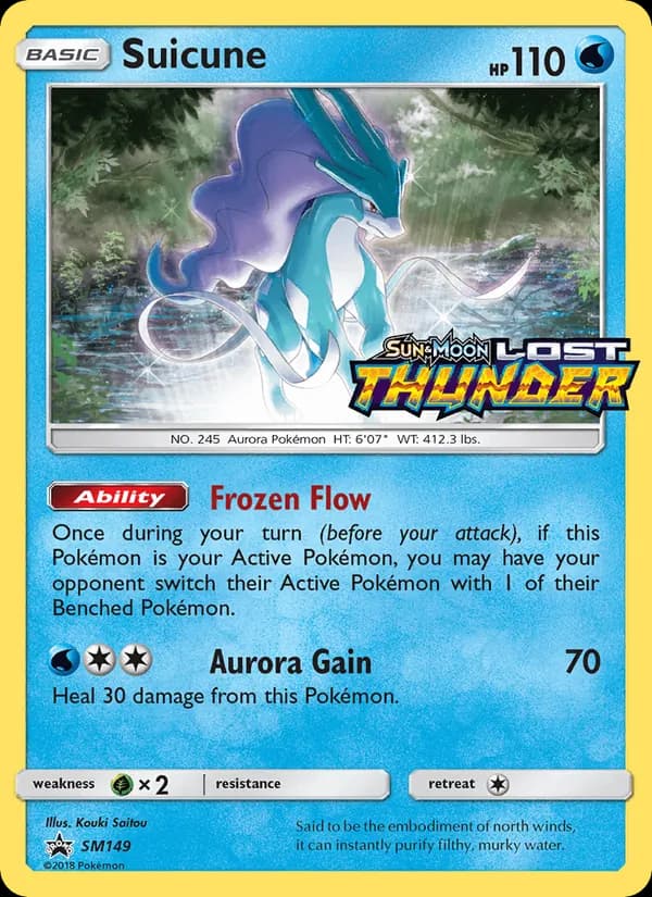 Suicune — SM Black Star Promos, Rare