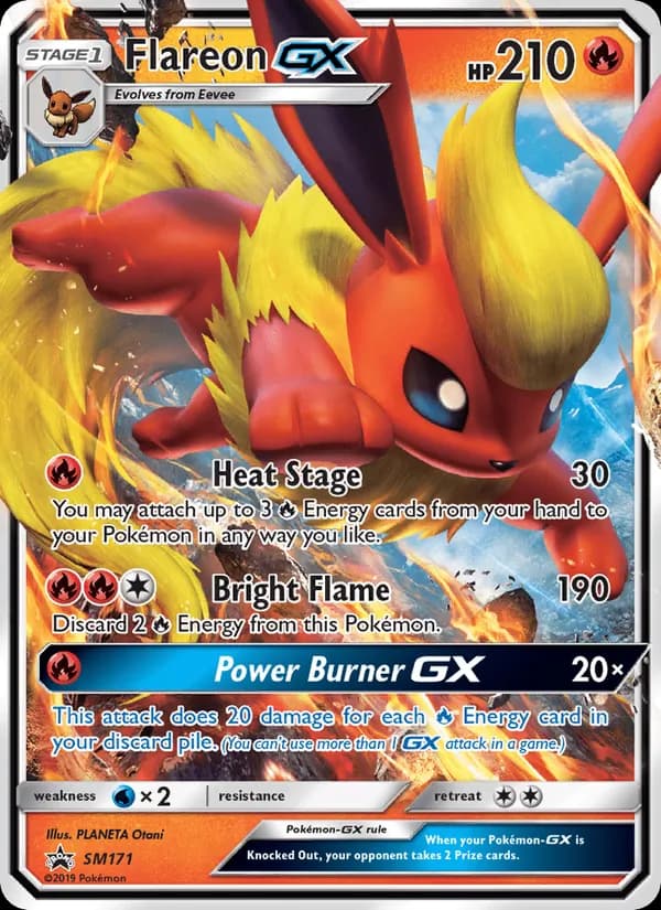 Flareon GX — SM Black Star Promos, Rare