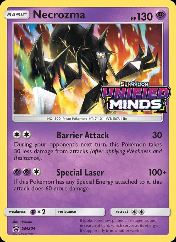 Necrozma — SM Black Star Promos, Rare