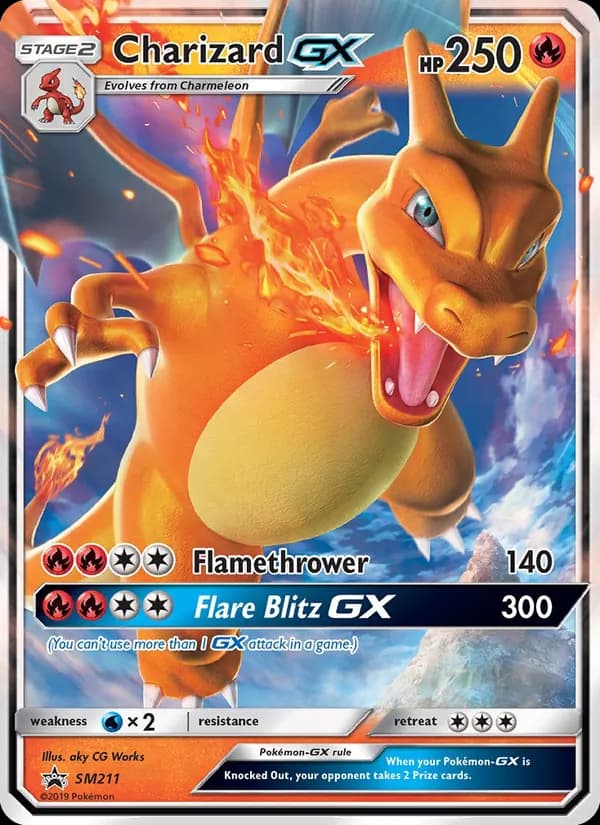 Charizard GX — SM Black Star Promos, None