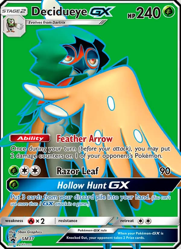 Decidueye GX — SM Black Star Promos, Rare