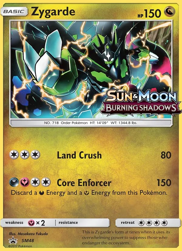 Zygarde — SM Black Star Promos, Rare