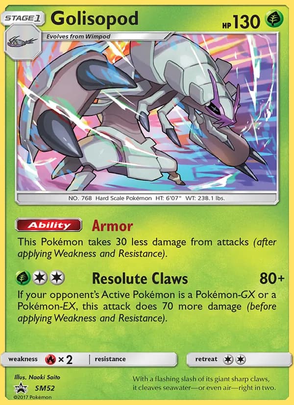 Golisopod — SM Black Star Promos, Rare