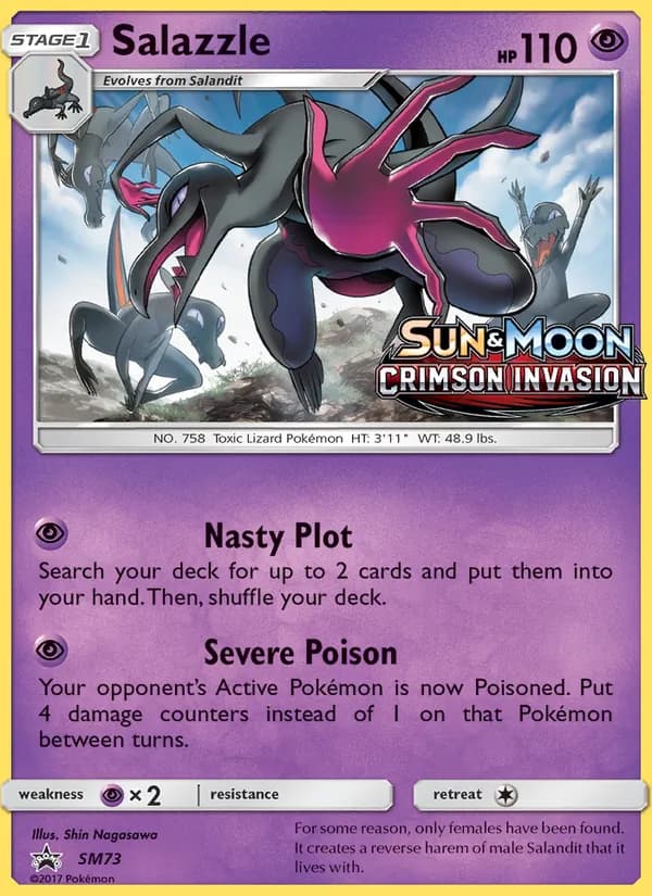 Salazzle — SM Black Star Promos, Rare