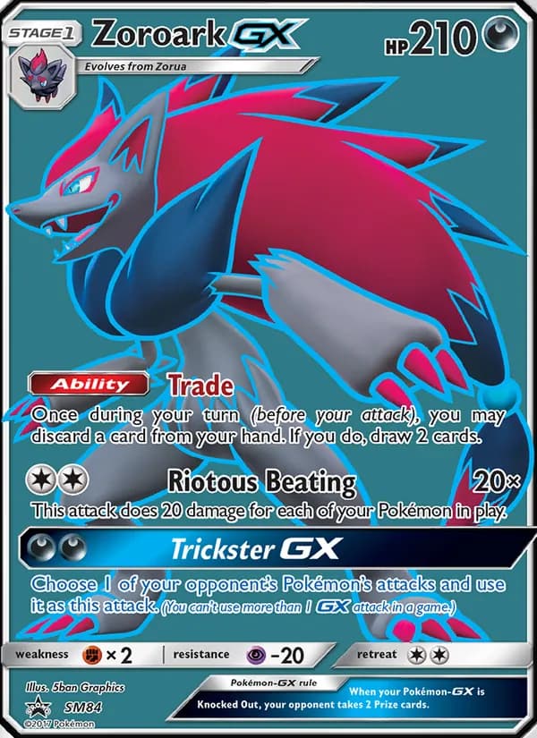 Zoroark GX — SM Black Star Promos, Rare