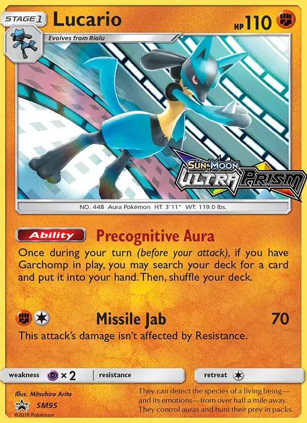 Lucario — SM Black Star Promos, Rare