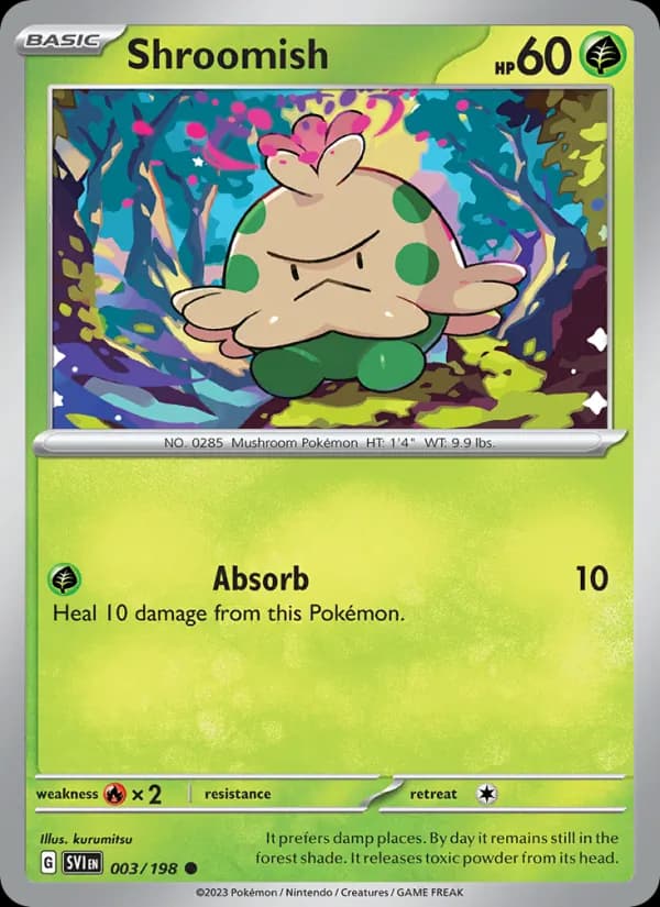 Shroomish — Scarlet & Violet, Common