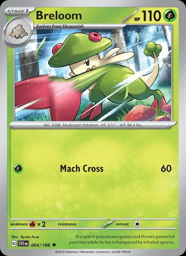 Breloom — Scarlet & Violet, Uncommon