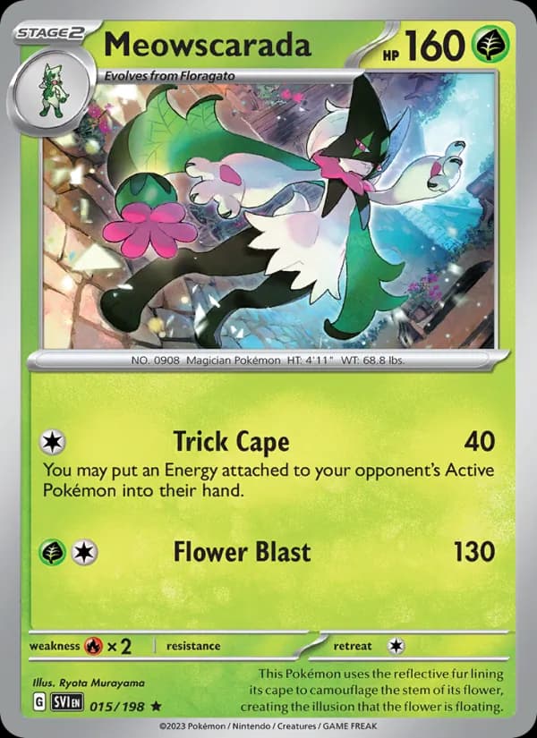 Meowscarada — Scarlet & Violet, Rare