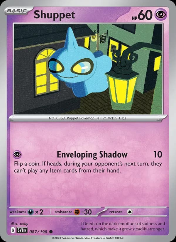 Shuppet — Scarlet & Violet, Common