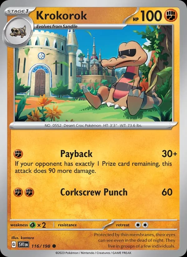 Krokorok — Scarlet & Violet, Common