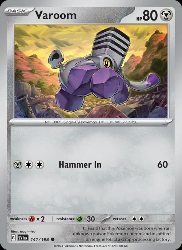 Varoom — Scarlet & Violet, Common