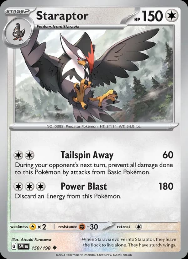 Staraptor — Scarlet & Violet, Uncommon